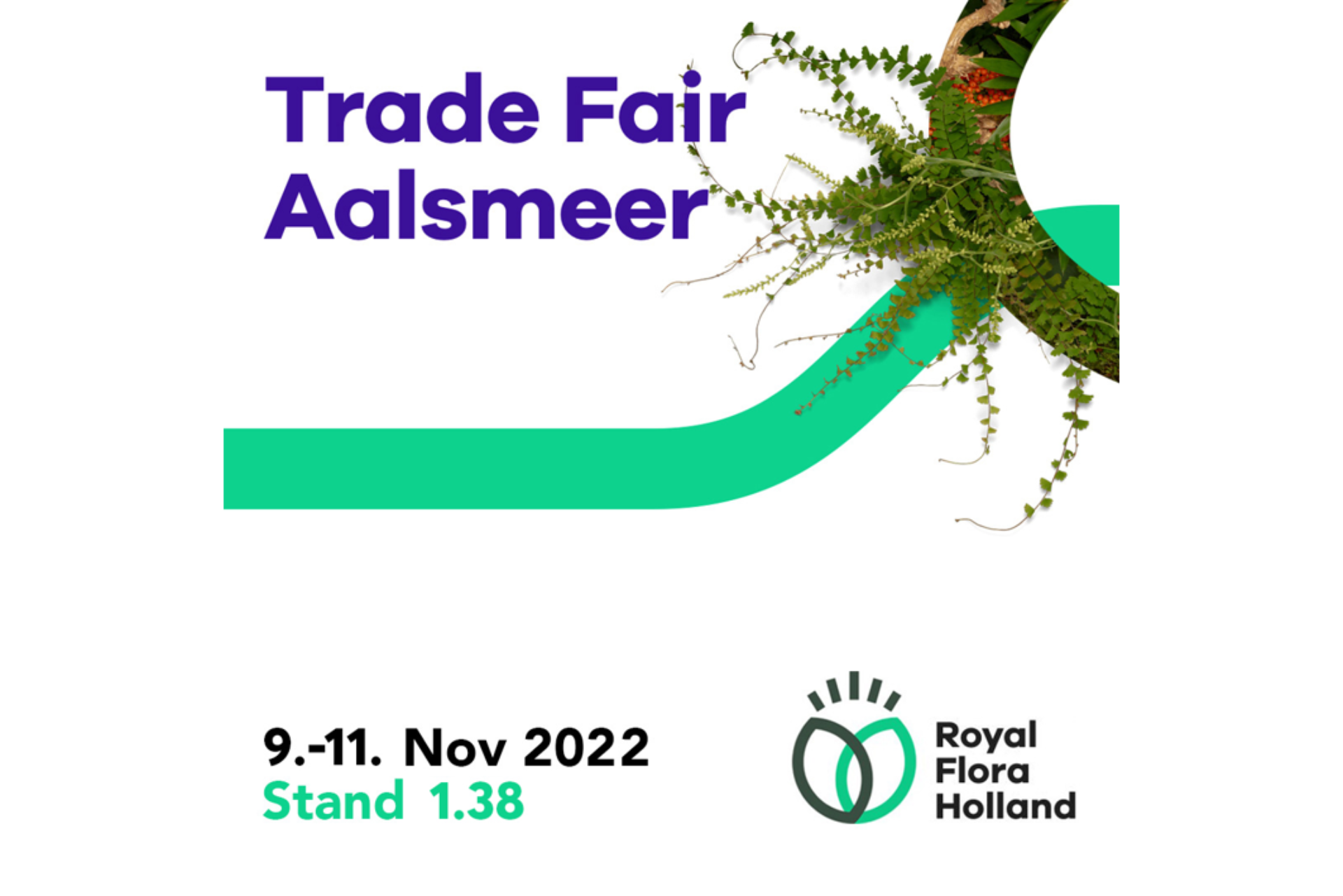 WEBER auf der Trade Fair Aalsmeer - Royal Flora Holland