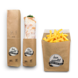 Snack Range fingerfood wrap bag von WEBER Verpackungen
