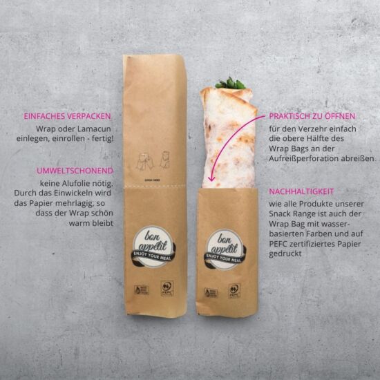 Wrap Bag - die Snack Range von WEBER Verpackungen