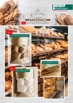 Baker Bag Pergamin von WEBER Verpackungen