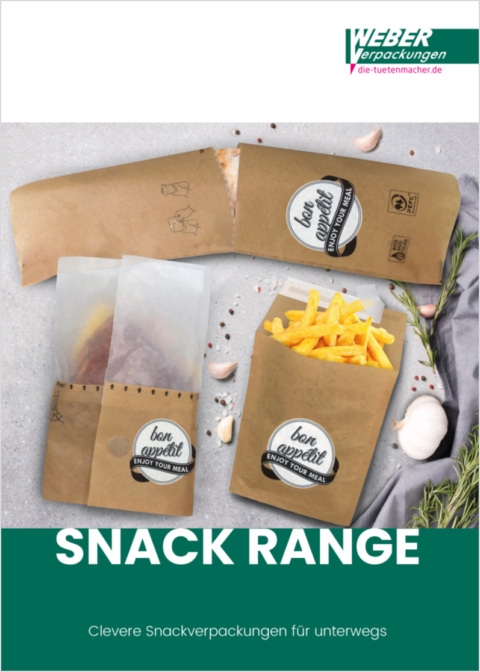 Snack Range von WEBER Verpackungen