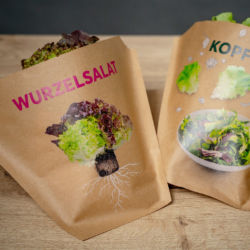 bloom guard Verpackungen für frischen Salat