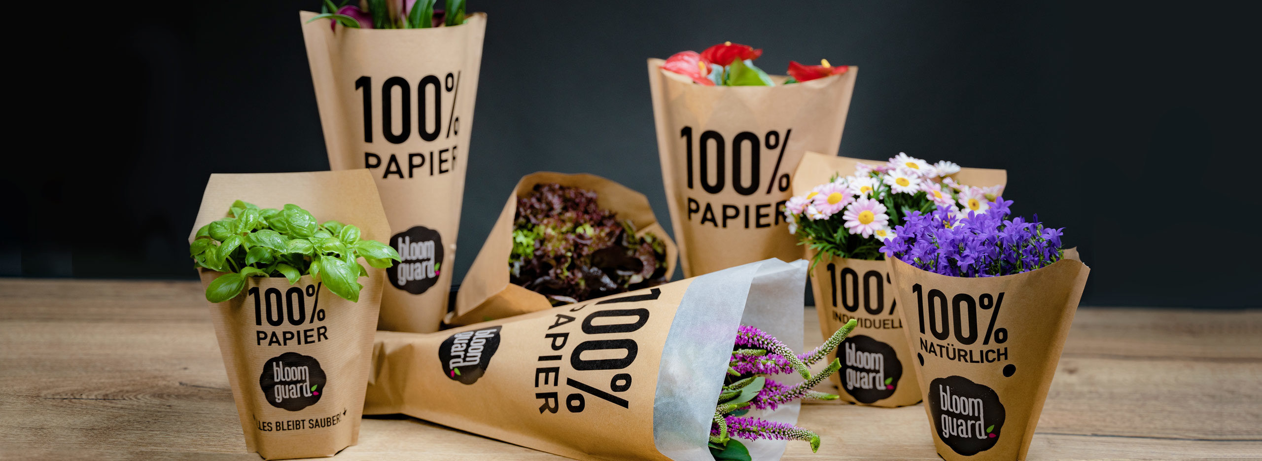 bloom guard Verpackungen für Pflanzen von WEBER Verpackungen