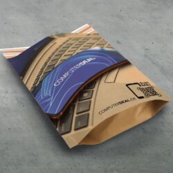 Nachhaltige Versandtasche Send Bag Bodenfalte von WEBER Verpackungen