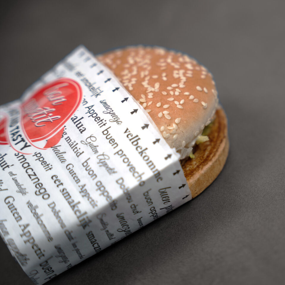 Verpackungen für To-Go Burger