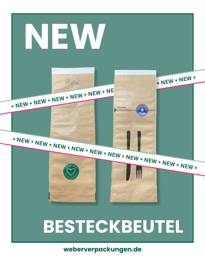 Besteckbeutel sind da!